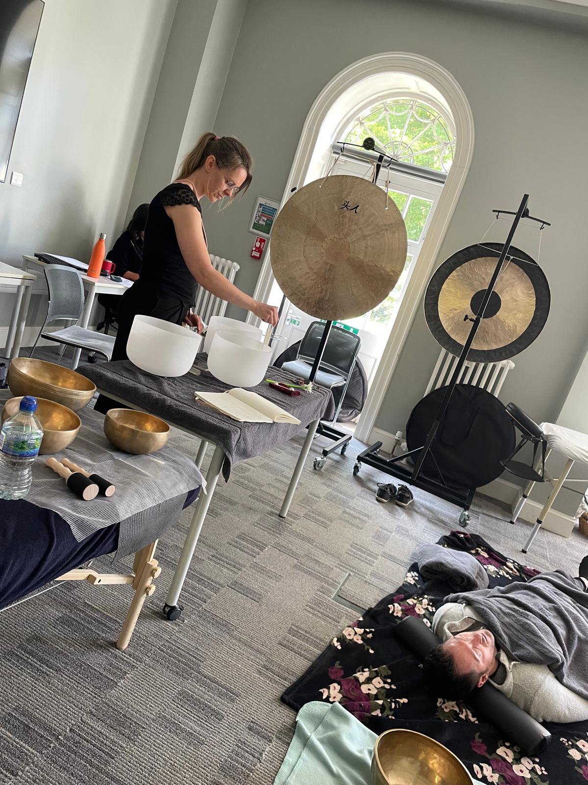 Marta's sound therapy practice 4
