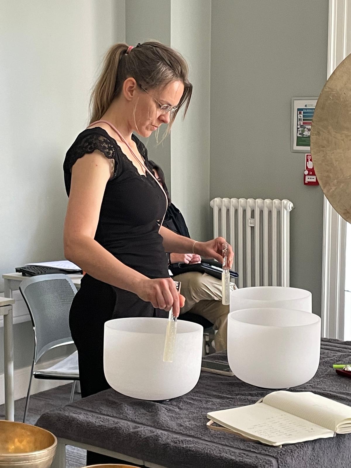 Marta's sound therapy practice 2